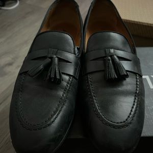 Men’s Black Aldo classic vintage inspired loafers